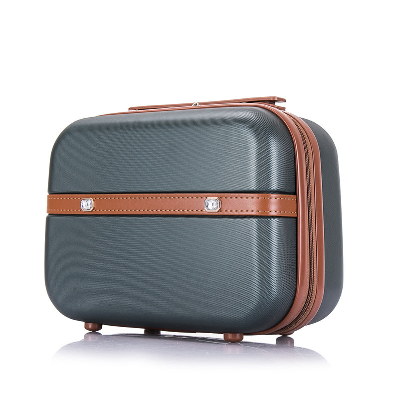 Makeup Portable Small Suitcase Mini 14 Inch Lightweight Luggage