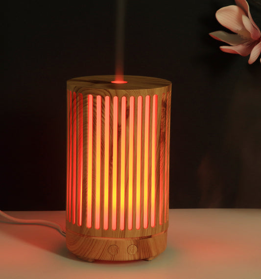 Creative 100ML Humidifier Wood Grain Aroma Diffuser Creative 100ML Humidifier Wood Grain Aroma Diffuser