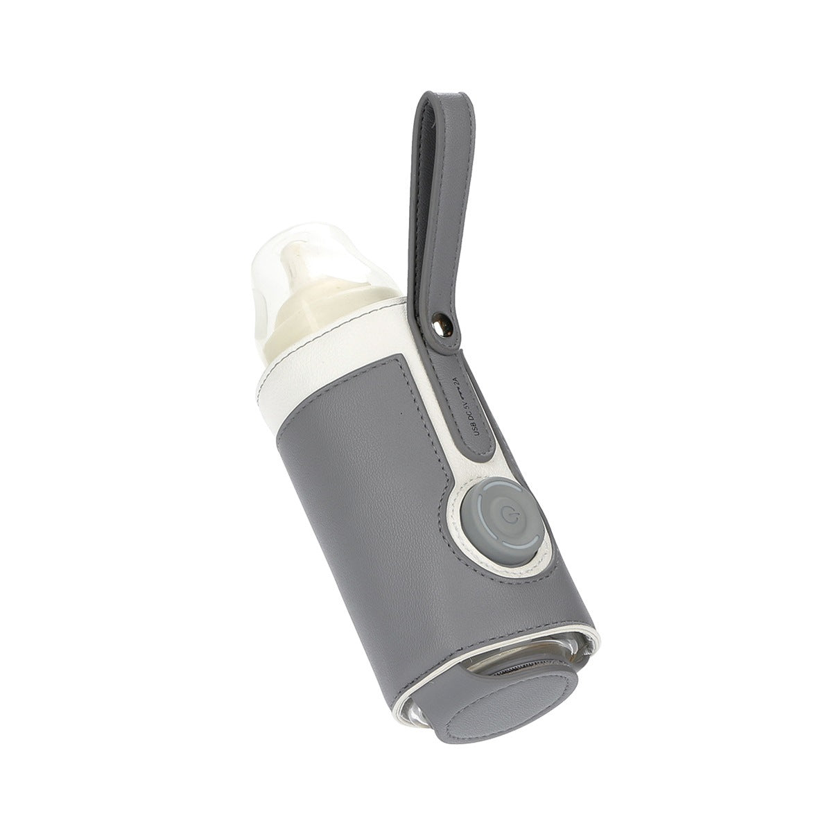 Warm Milk Bag Leather Three-speed Adjustable Heating Bottle Bag