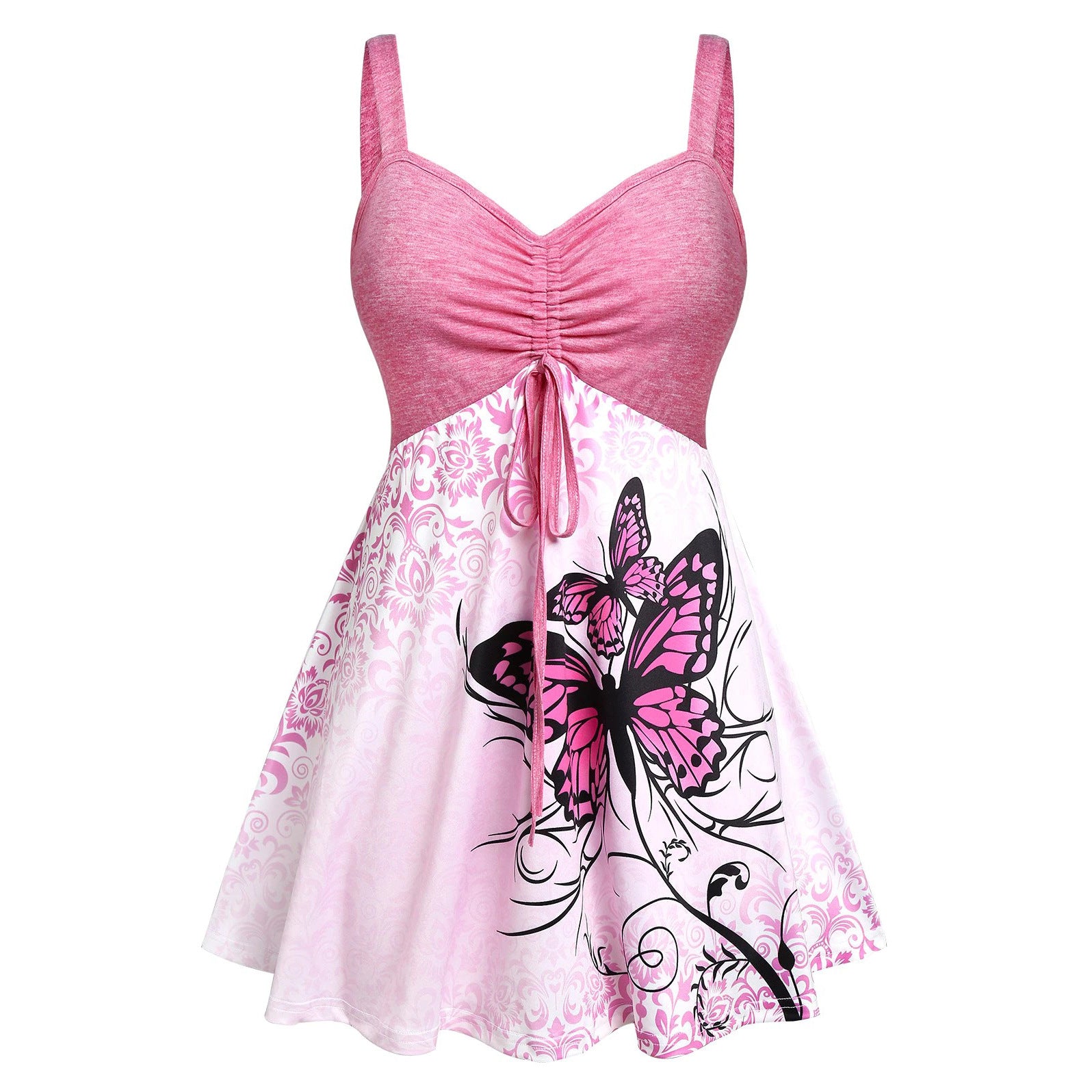 Sleeveless Butterfly Print Camisole Women's