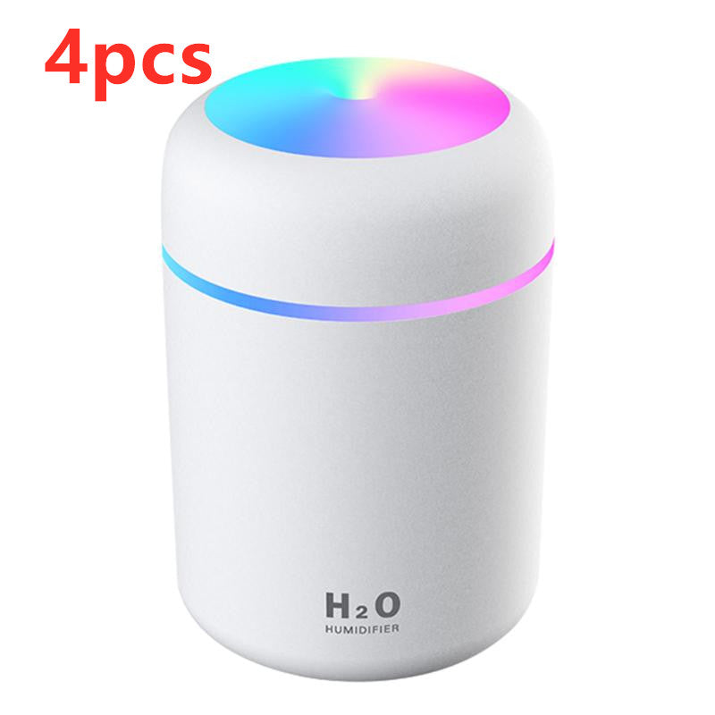 Portable USB Car Air Purifying Humidifier Colorful Cup