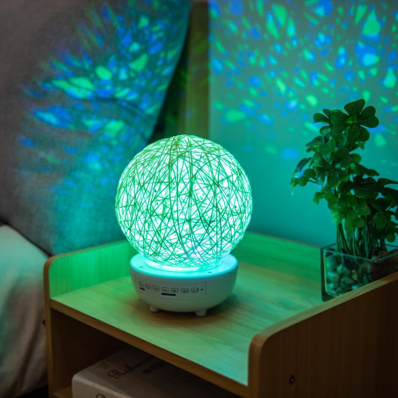 Bluetooth-compatible Music LED Night Light Romantic Dimmable Starry