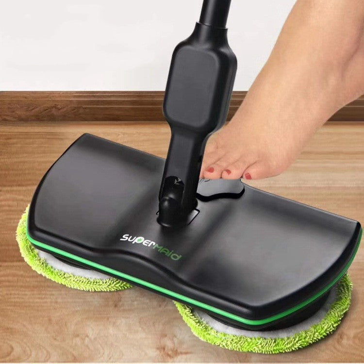 New TV Wireless Intelligent Electric Mop Portable Detachable 360 Degree Rotary Cleaning Cloth Mop