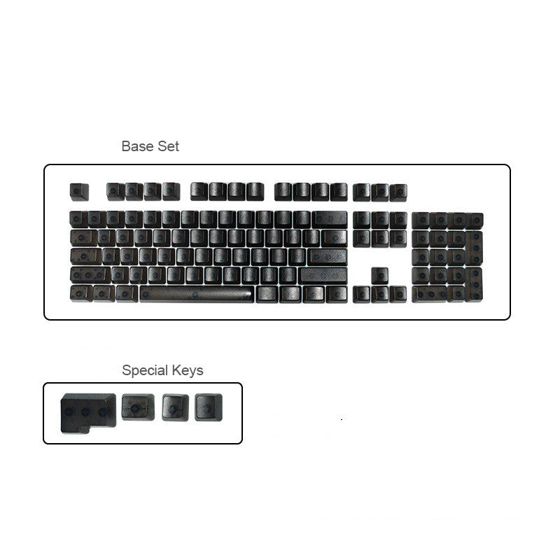 Transparent Keycaps Color Personality Translucent Mechanical Keyboard