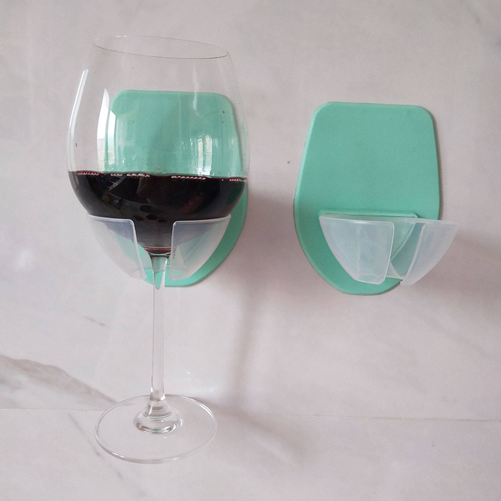 Wine Glass Can Holder Bathroom Bedside Wall