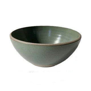 Retro And Old Stoneware Porcelain Color Glaze Relief Household Instant Noodle Bowl