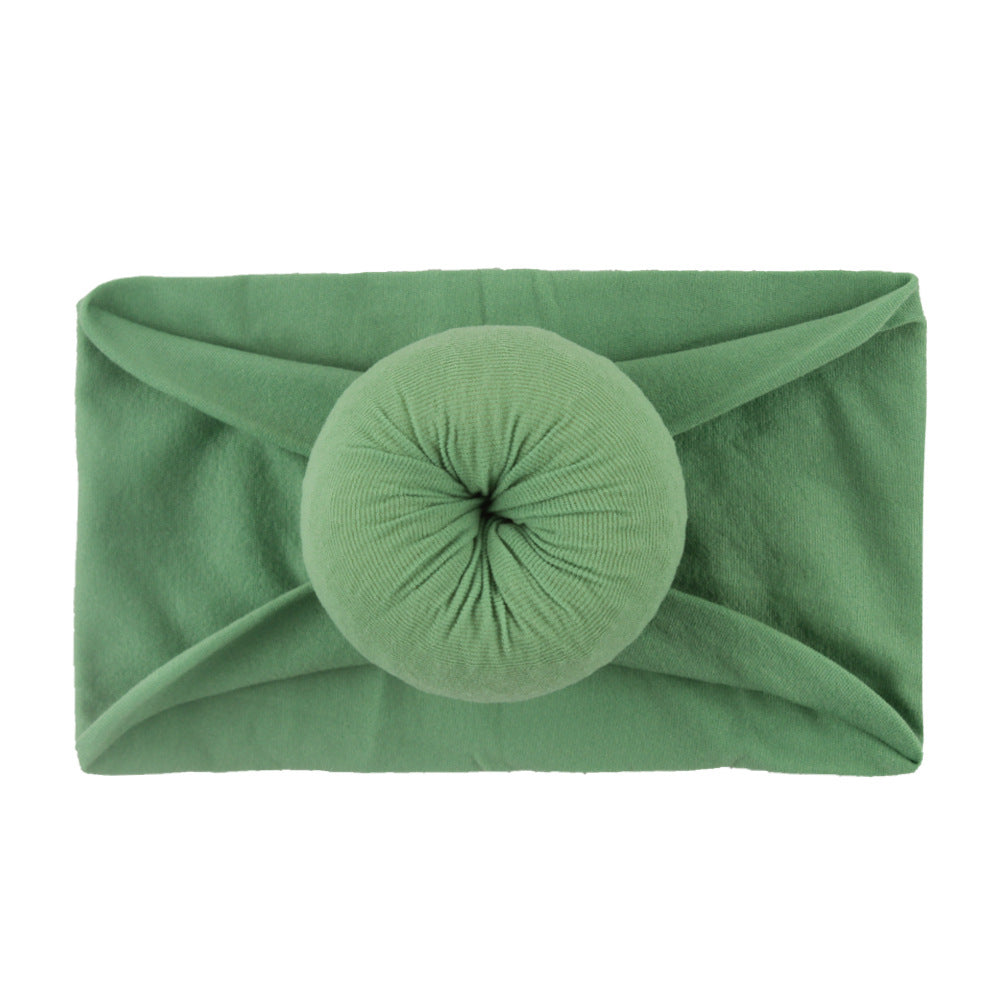 Baby Nylon Children's Soft Ball Stockings Wide Hair Band Turban - globaltradeleader