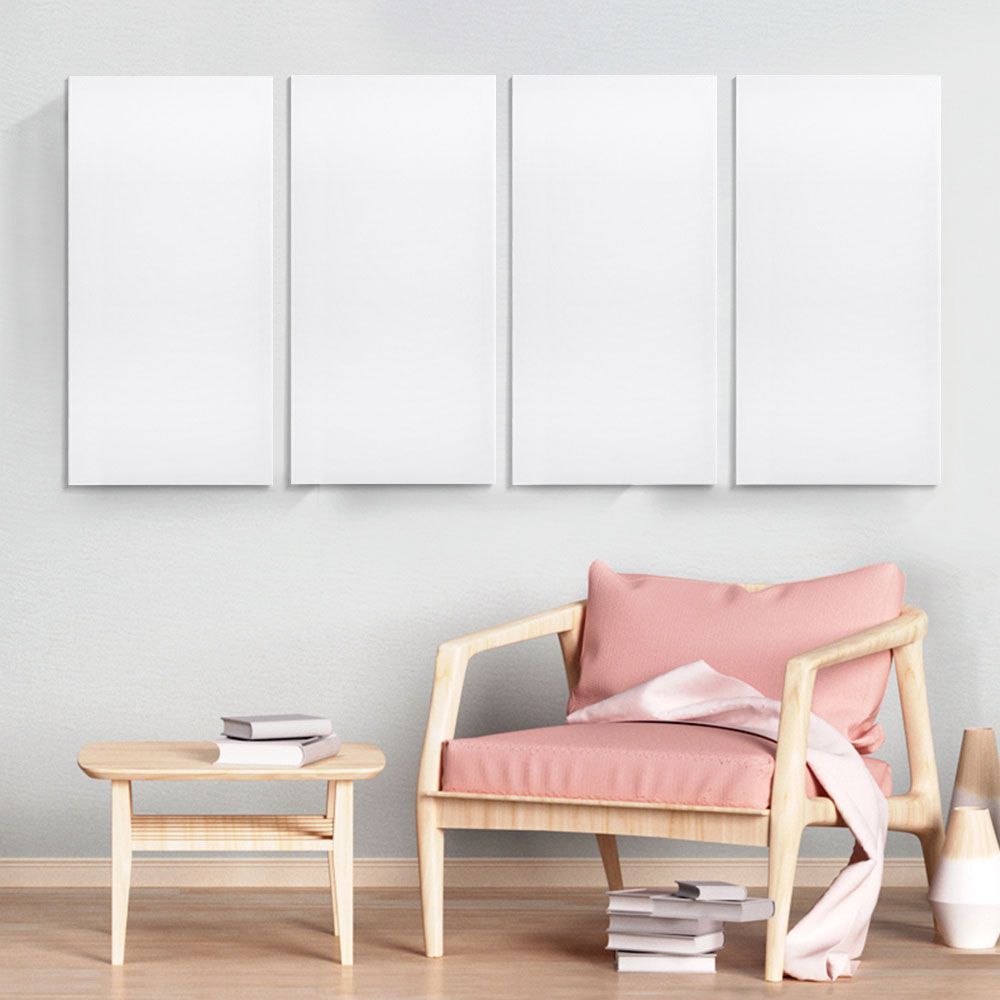 Hanging Paintings—Quadruple Single Figure Design (Vertical 1:2)