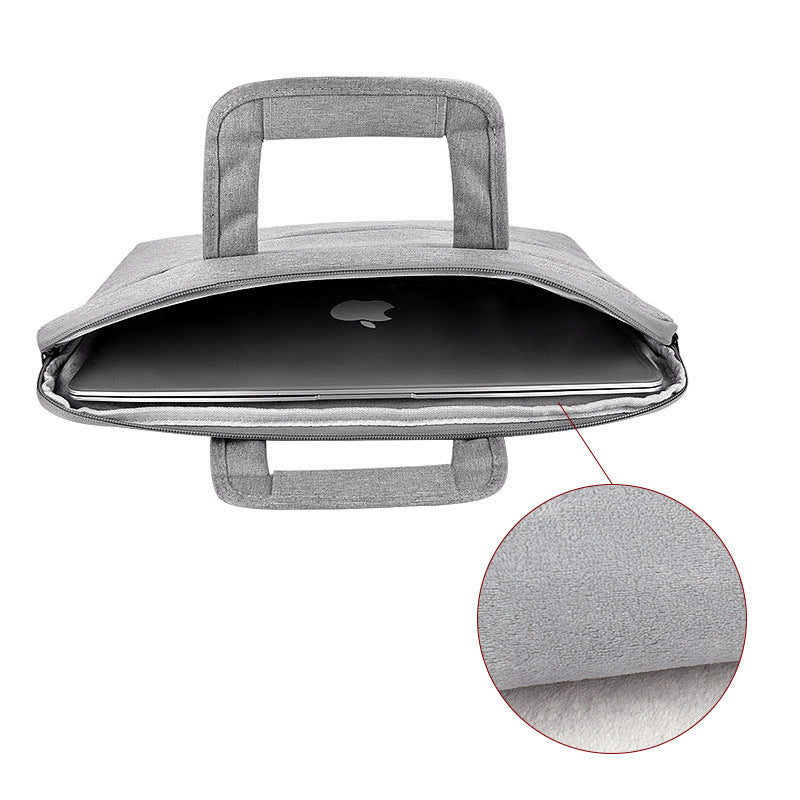 Grey Business Laptop Bag And Sleeve Set