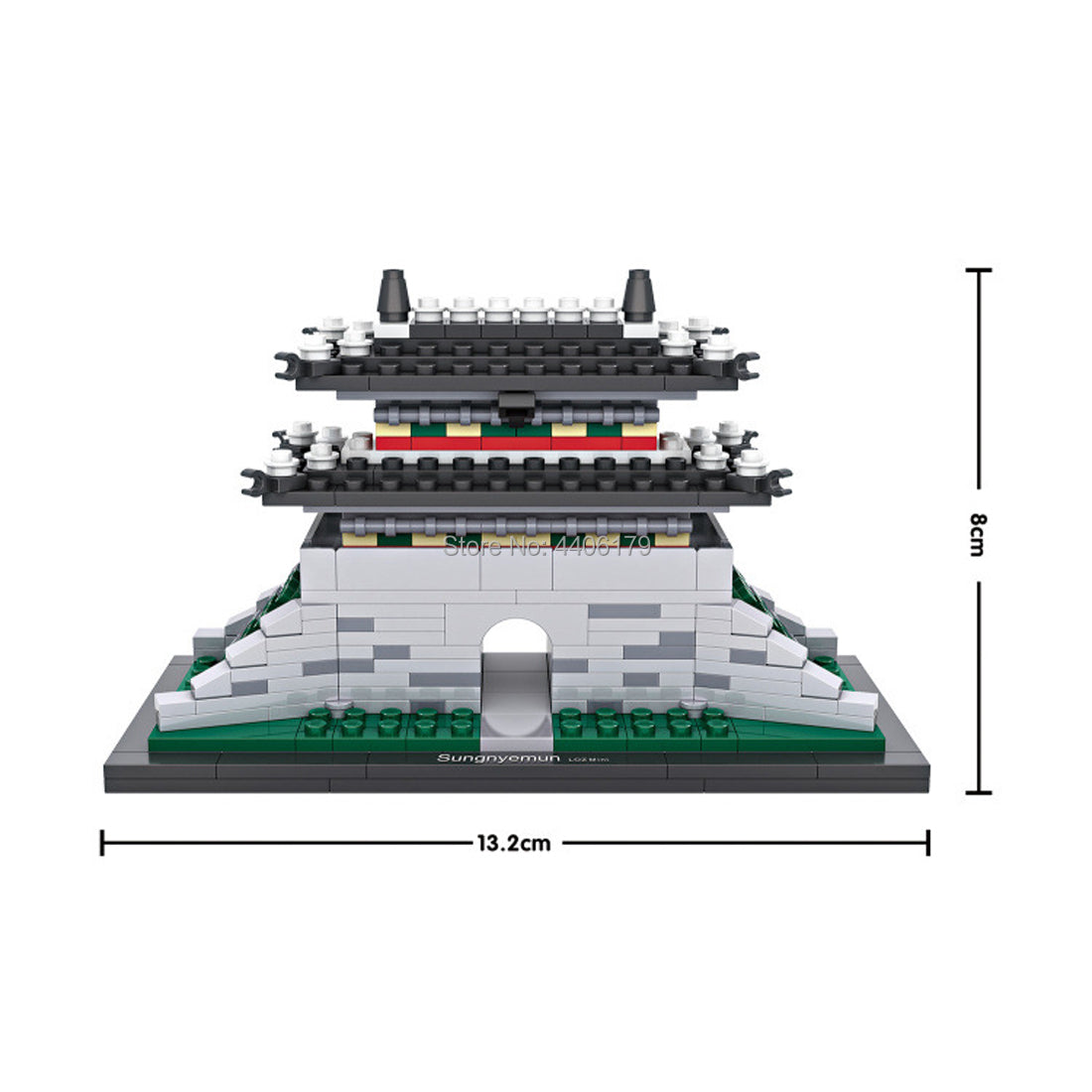 Children's Educational Toy Building Model Sungnyemun Blocks