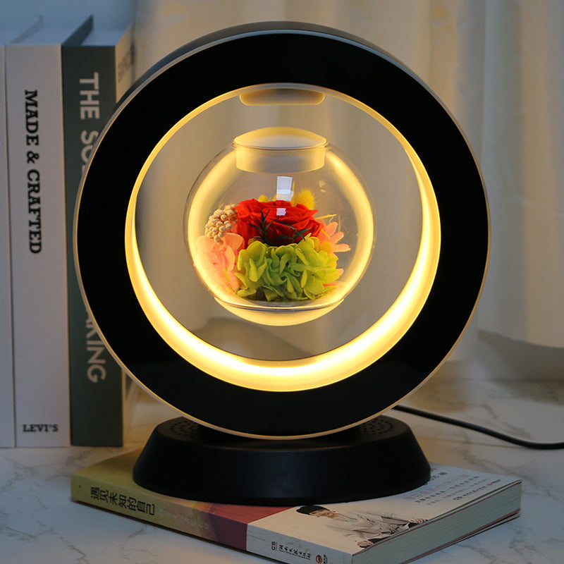 Magnetic Levitation Immortal Flowers For Girlfriend On