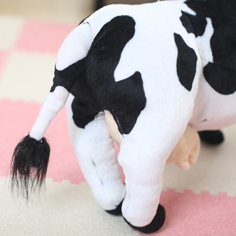 Simulation Cartoon Animal Cow Doll Plush Toy