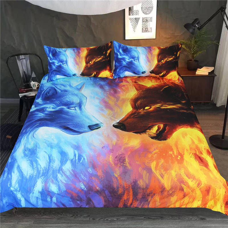 Custom Digital Printing Amazon Ebay Cross-border Bedding Kit