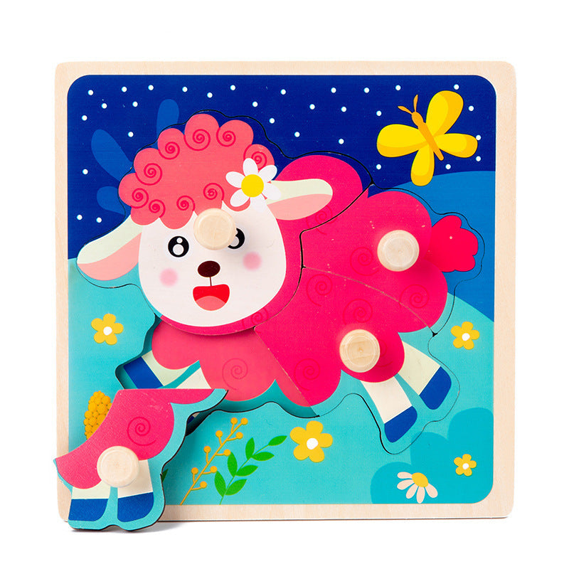 ZYL01 cartoons, cartoons, cartoons, cartoons, cartoons, and children's wooden puzzle toys 0.2