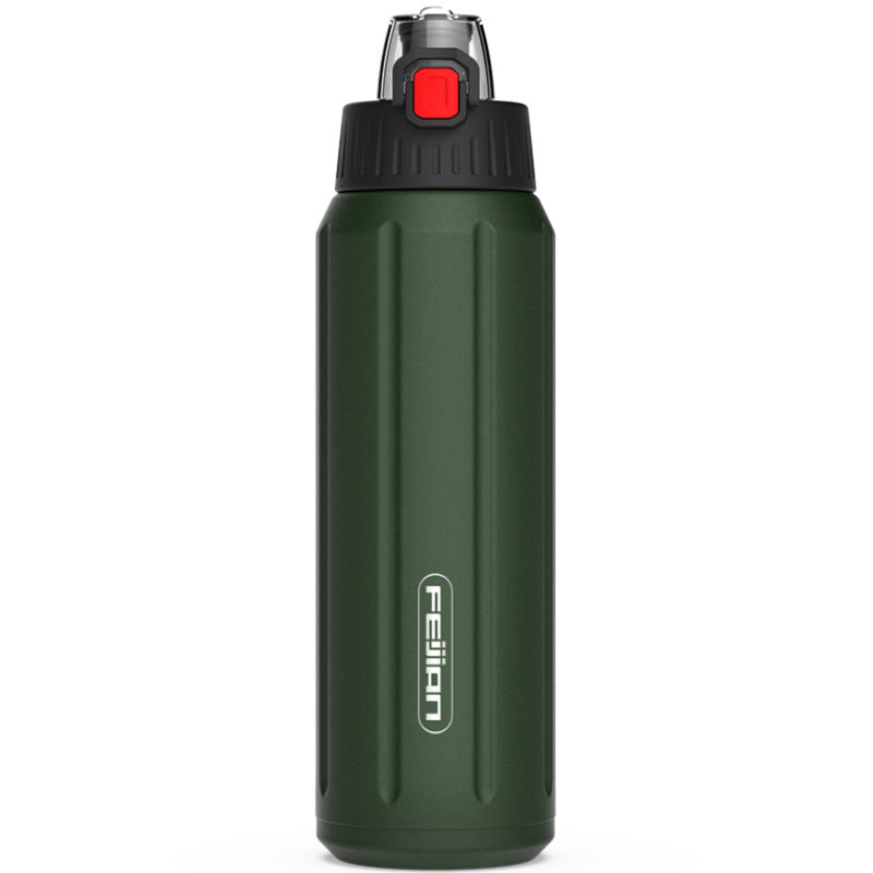 Bouncing Cover With Strainer Driver Driving Tea Sports Bottle