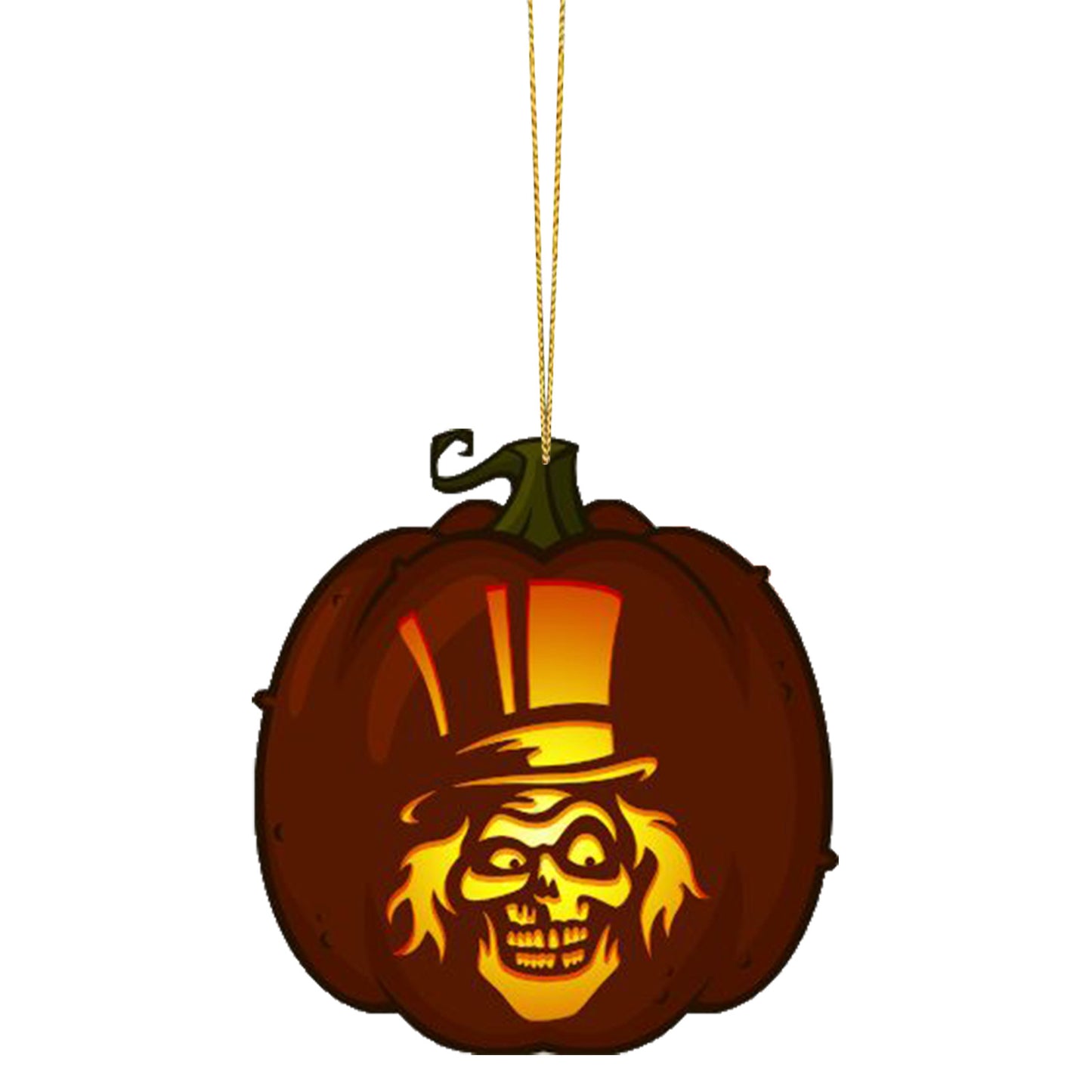 Halloween Pumpkin Car Pendant Acrylic Flat Ornament