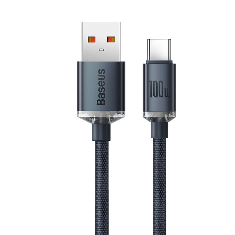 Crystal Shine Series Fast Charging Data Cable USB To Type C 100W