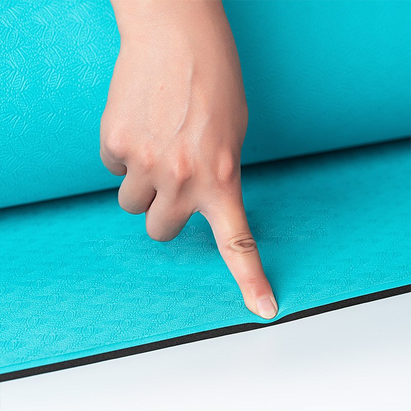 1830*610*6mm Non-Slip Yoga Mat With Position Line