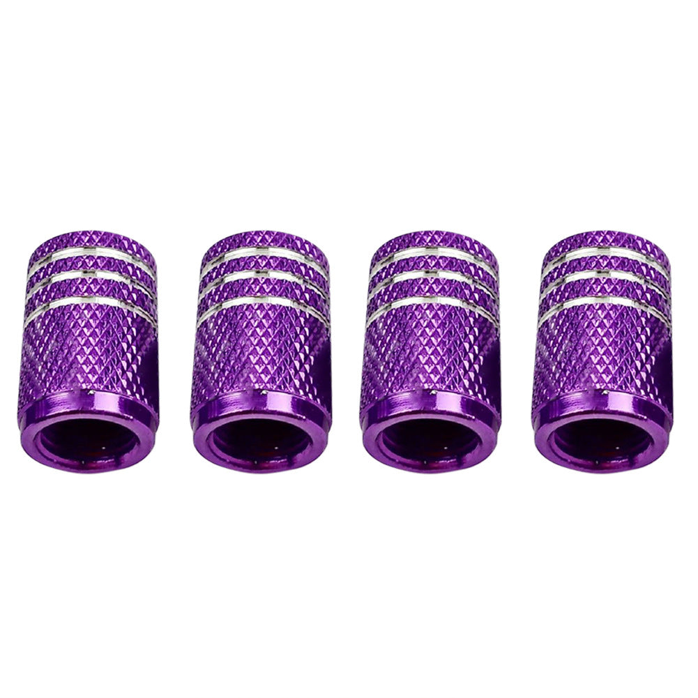 Colored Aluminum Valve Caps For Automobile Tires