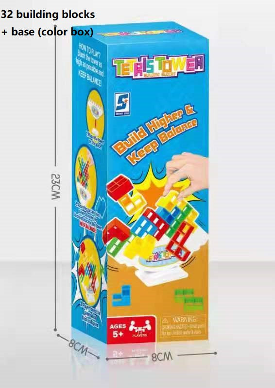 Tetris Early Education Balance Building Blocks