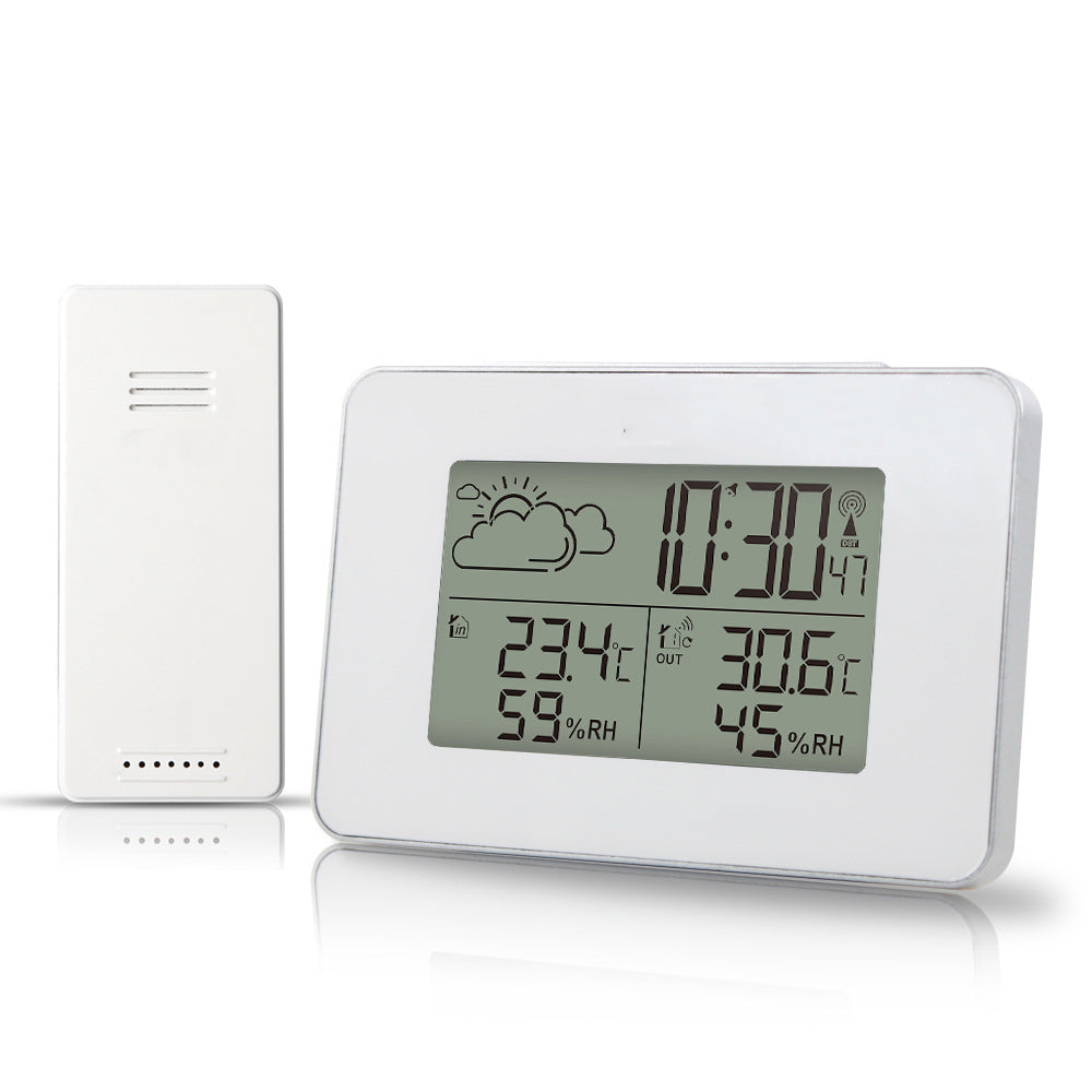 USB Type Functional Weather Clock Electronic Alarm Clock