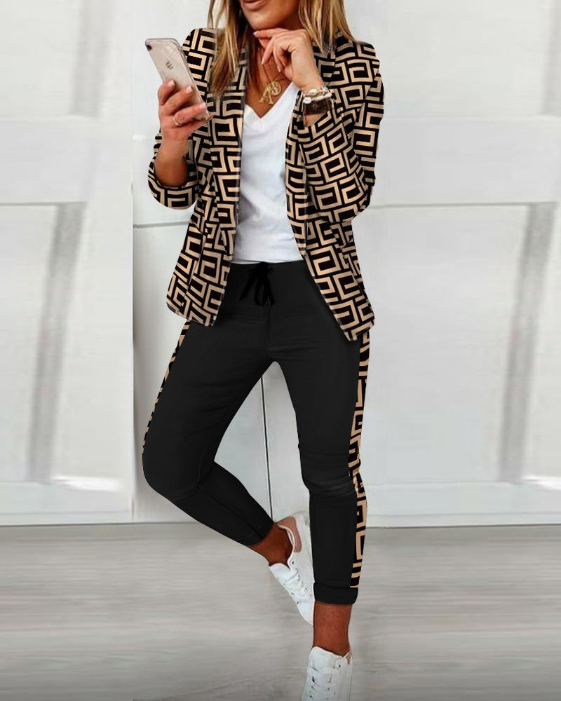 New Casual Fashion Suit Small Suit Women's Suit