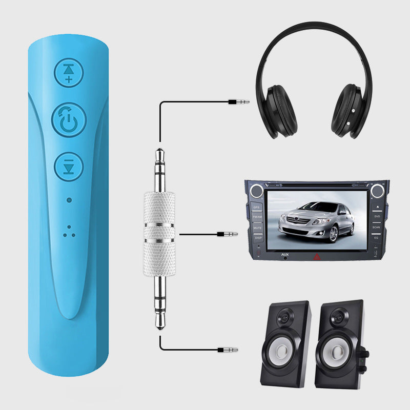 Bluetooth Receiver Lavalier Audio Car Audio One With Two Camera Function Bluetooth Adapter