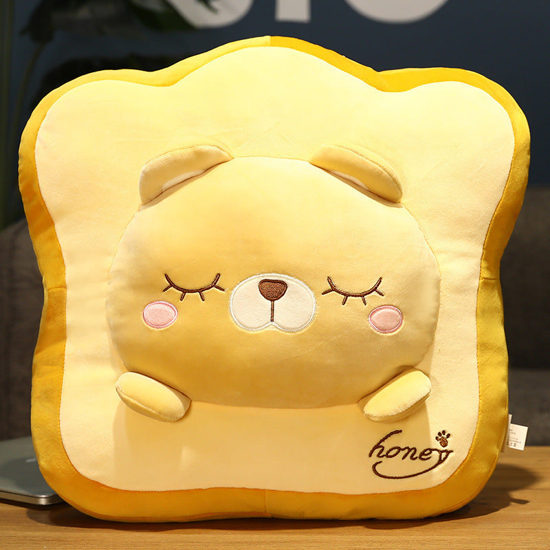 Toast Bread Pillow Cushion Sofa