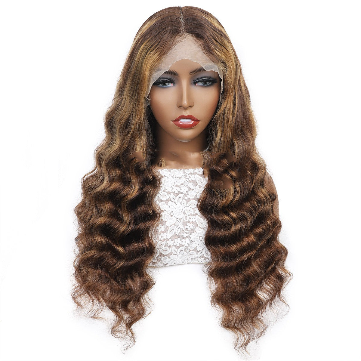 Wig Piano Color Reality Hairstyle Headgear