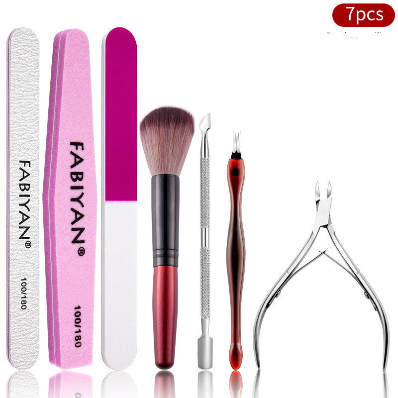 Polishing Nail File Polishing Strip Nail Art Tool Set