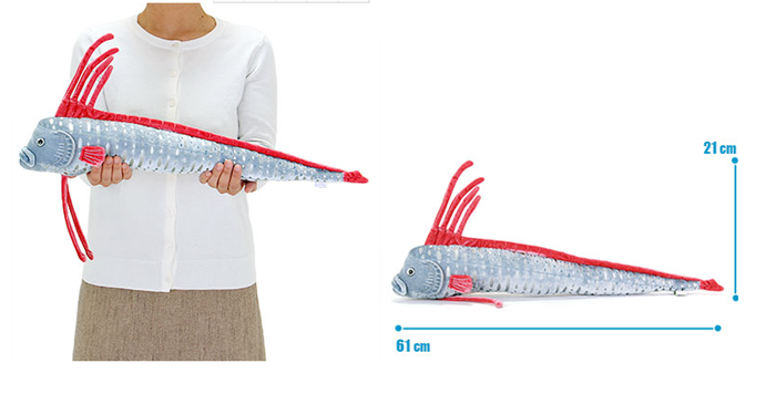 Oarfish Plush Toy Model Gift