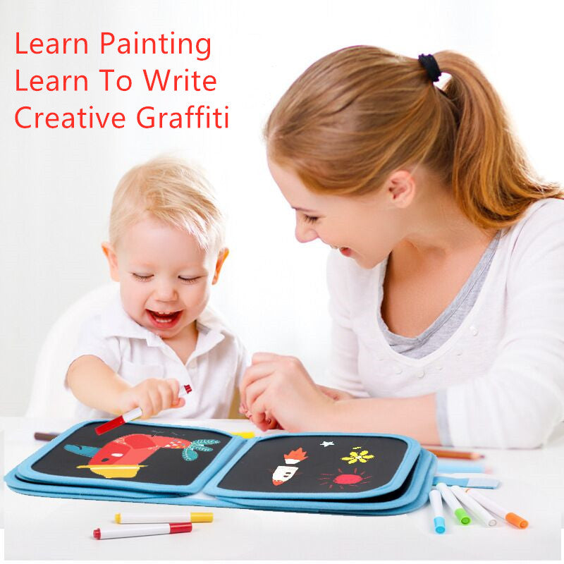 Children's Erasable Graffiti Writing Portable Water Chalk Painting