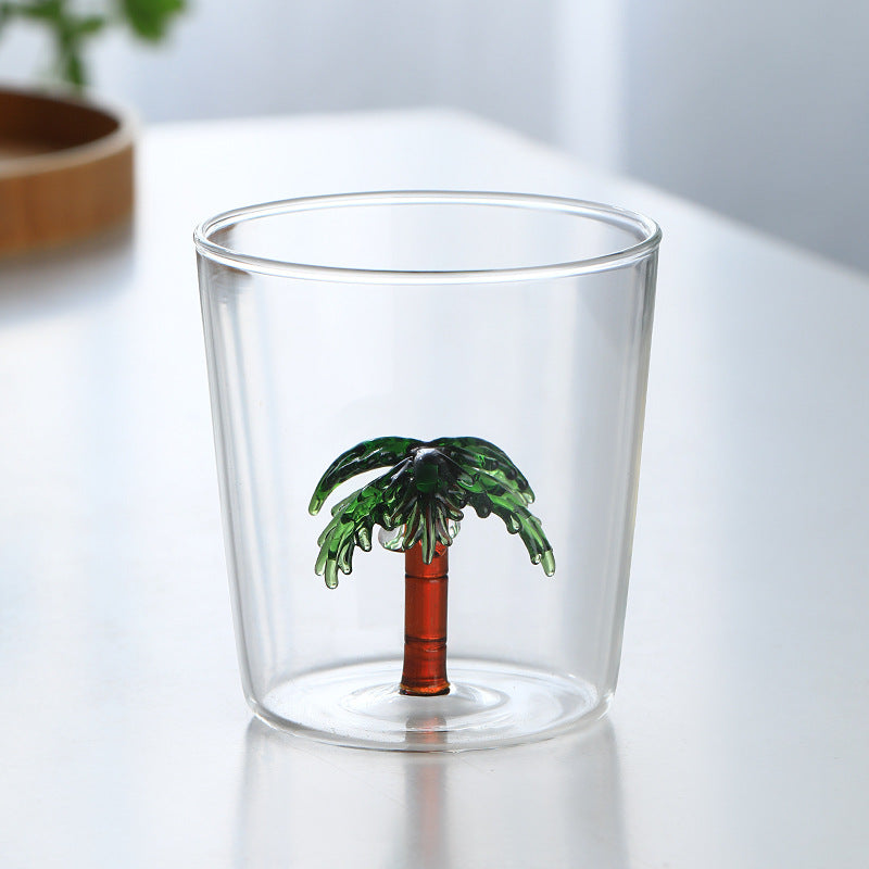 Household Creative Three-dimensional Cactus Shape Water Cup