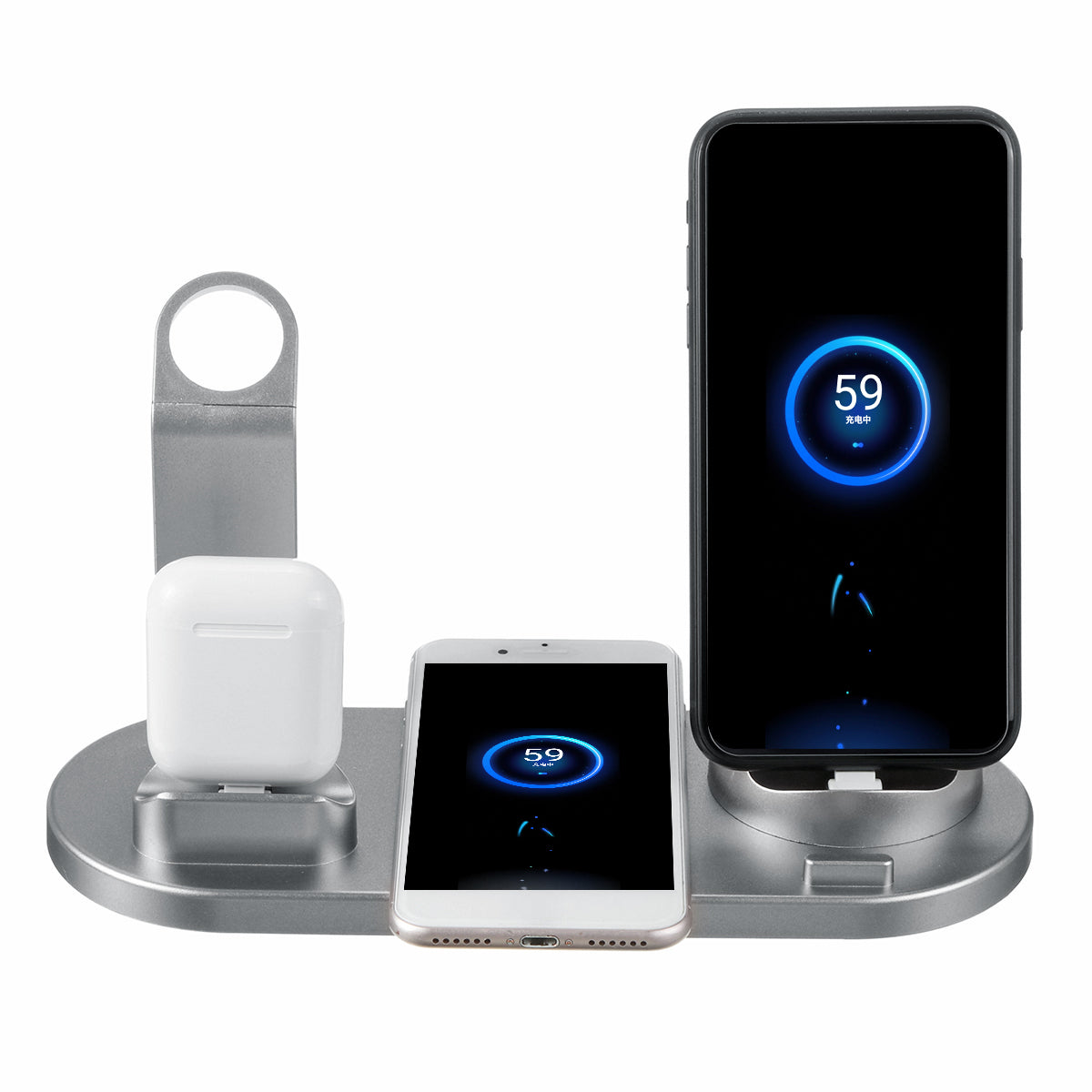 Mobile Phone Watch Headset Three-in-one Wireless Charging Stand Base