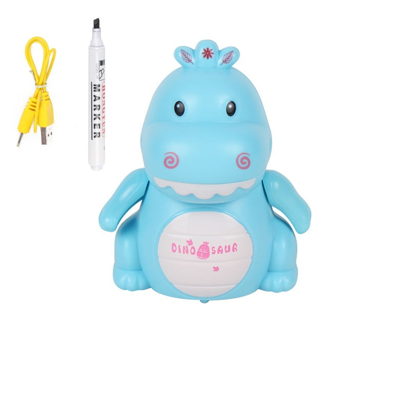 Drawn Line Magic Pet Toy Robot Pen Inductive Animal Follow Black Track Auto Run