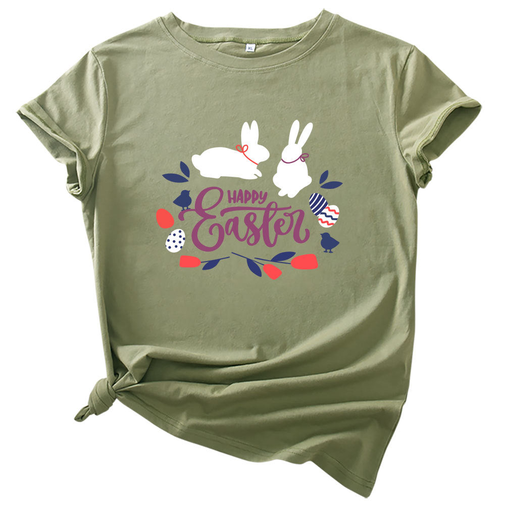 Cotton Easter Short Sleeve Women's T-Shirt