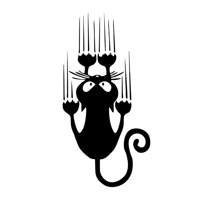 Cat Car Sticker Personality Cute Decoration