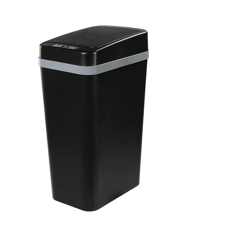 Smart Induction Trash Can Household Automatic Covered Bathroom Kitchen Bedroom Creative Plastic Large Trash Can