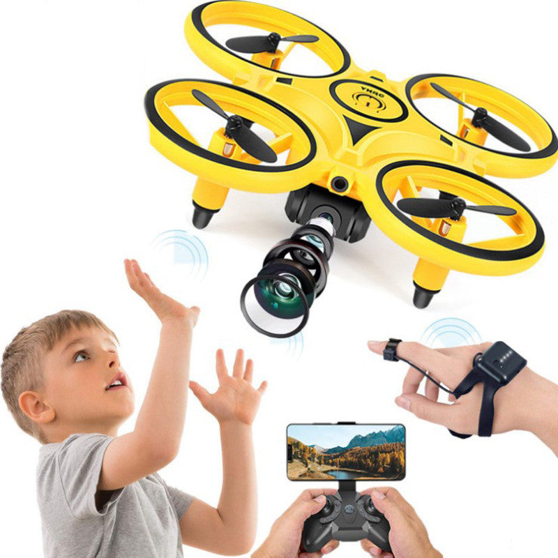 Four-axis Watch Aerial Photography Gesture Sensor Aircraft