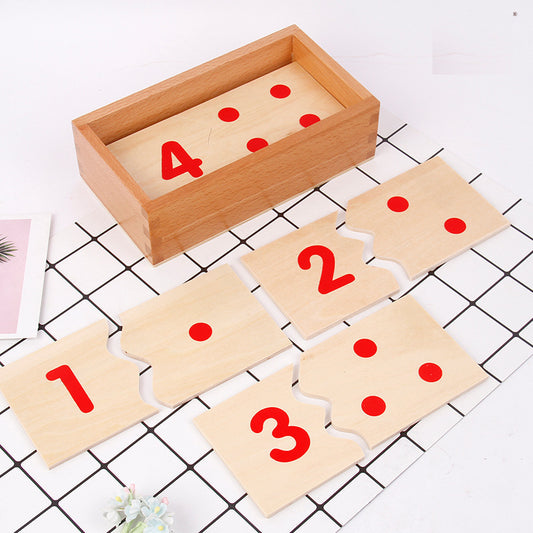 Mathematical Puzzle Montessori Professional Teaching Aids