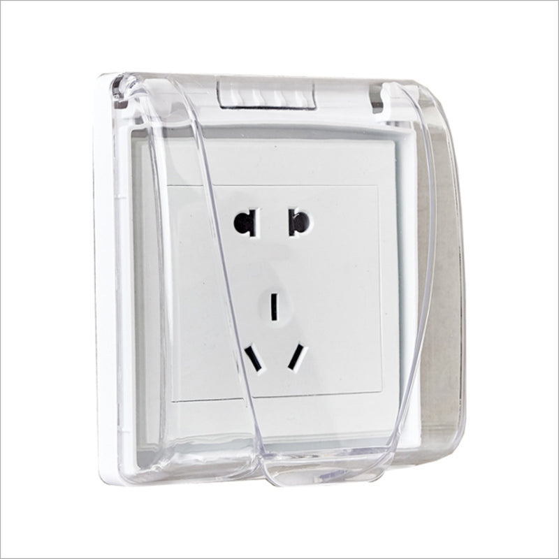 Waterproof Box Household Bathroom Adhesive Splash-proof Box Wall Switch Socket Protective Cover