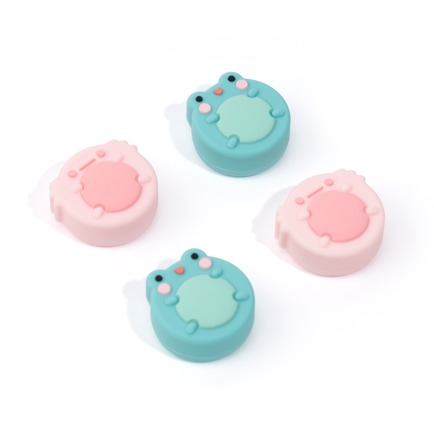 Cute Handle Rocker Silicone Sleeve Button Cover