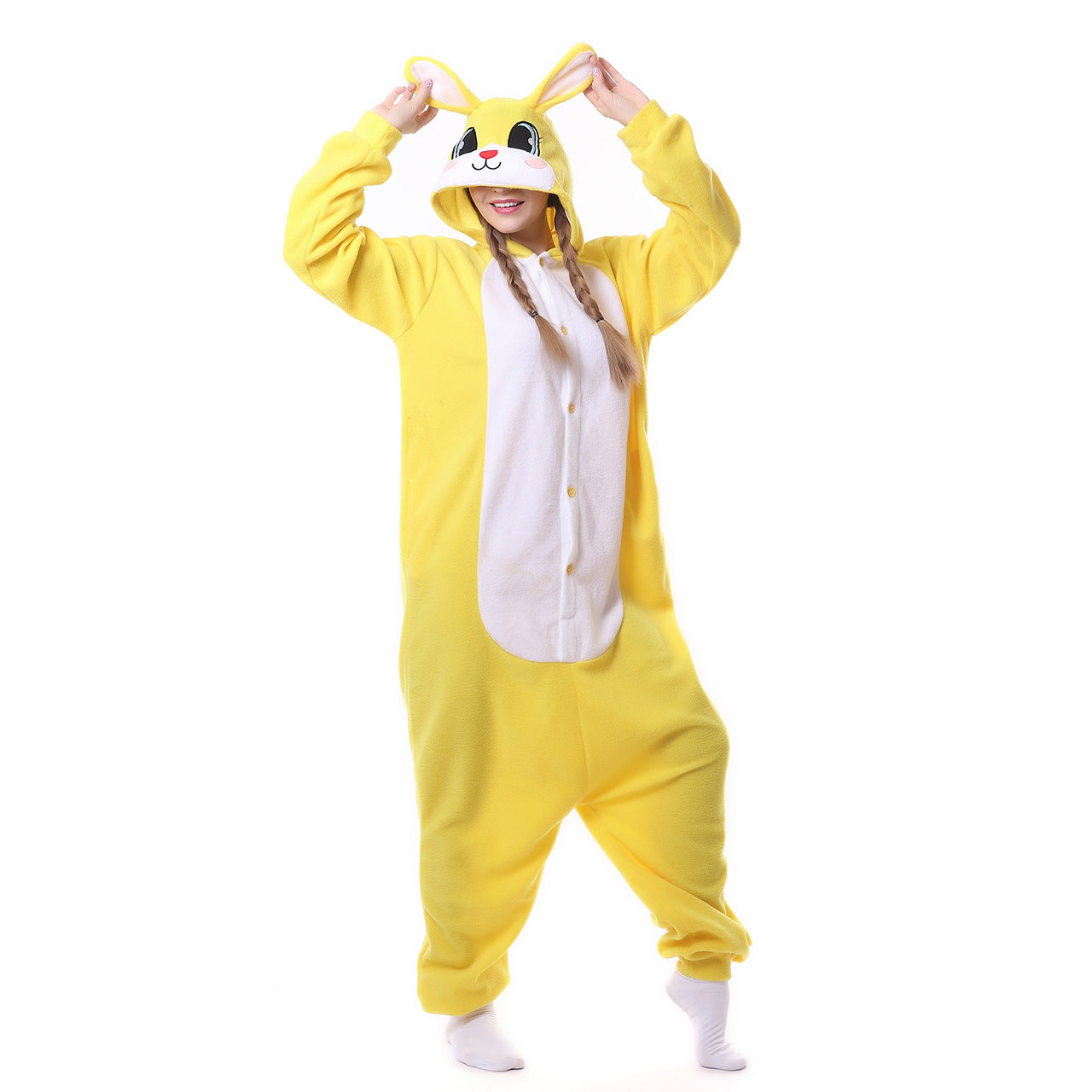 Fashion Women's Cartoon Animal One-piece Pajamas