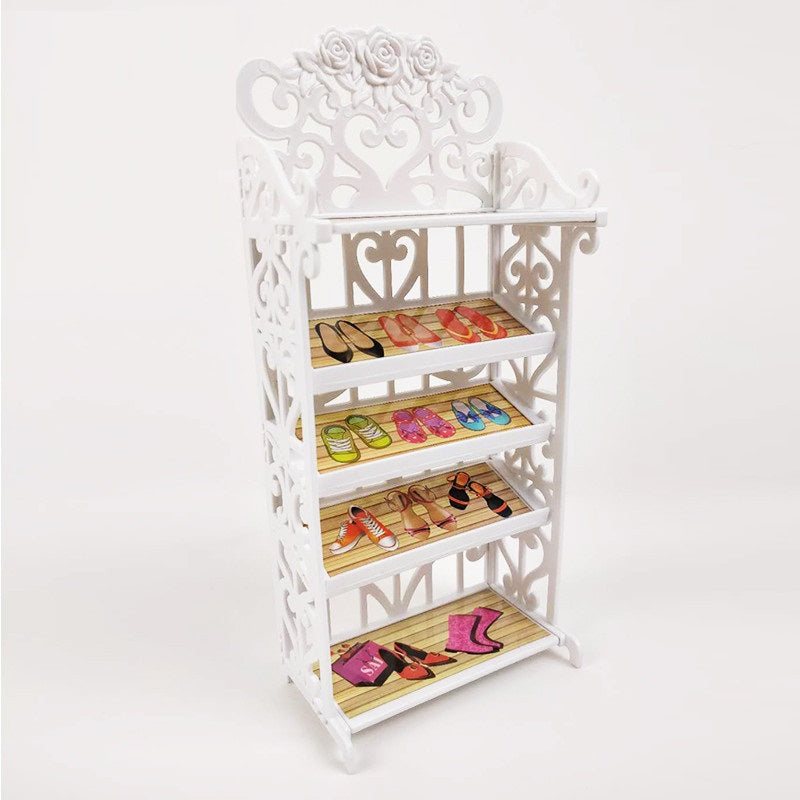 Doll Creative Shoe Rack Assembly Storage Shoe Cabinet