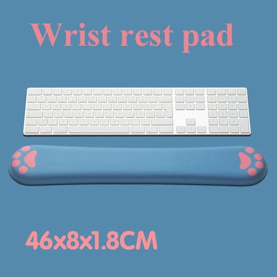 Cat's Claw Memory Foam Keyboard Hand Support Wristband Cute Cartoon Creative