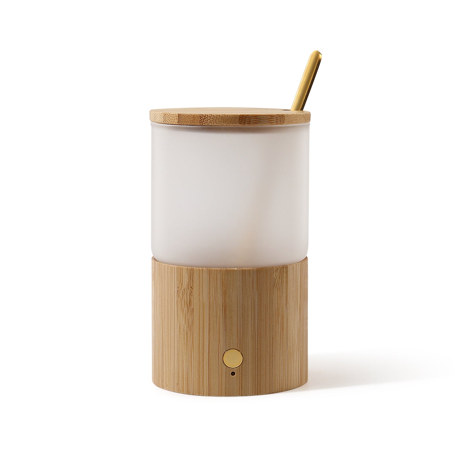 Stick Bamboo Wood Series Thermostatic Water Cup Three-speed Touch Night Light