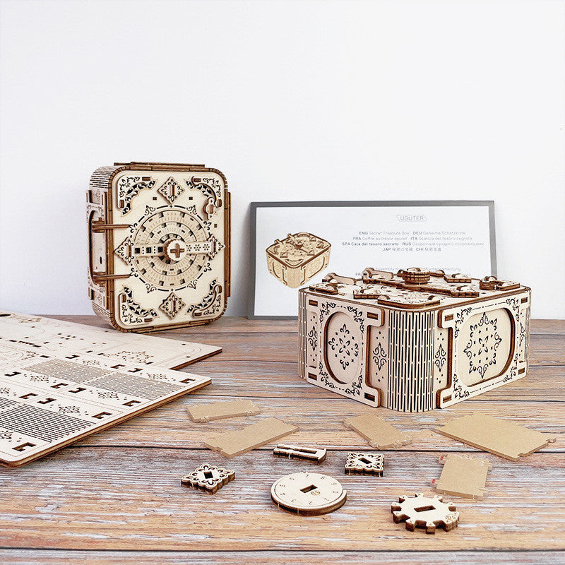 Luban Lock Box 3D Three-dimensional Puzzle Toy