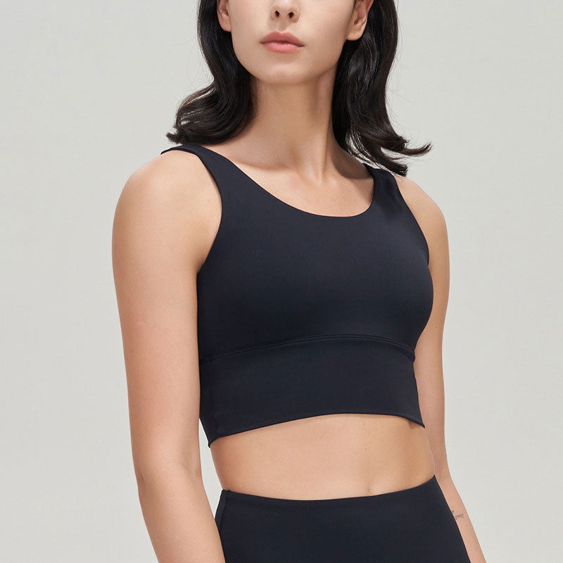 Yoga Deep V Bra Fitness High-neck Vest