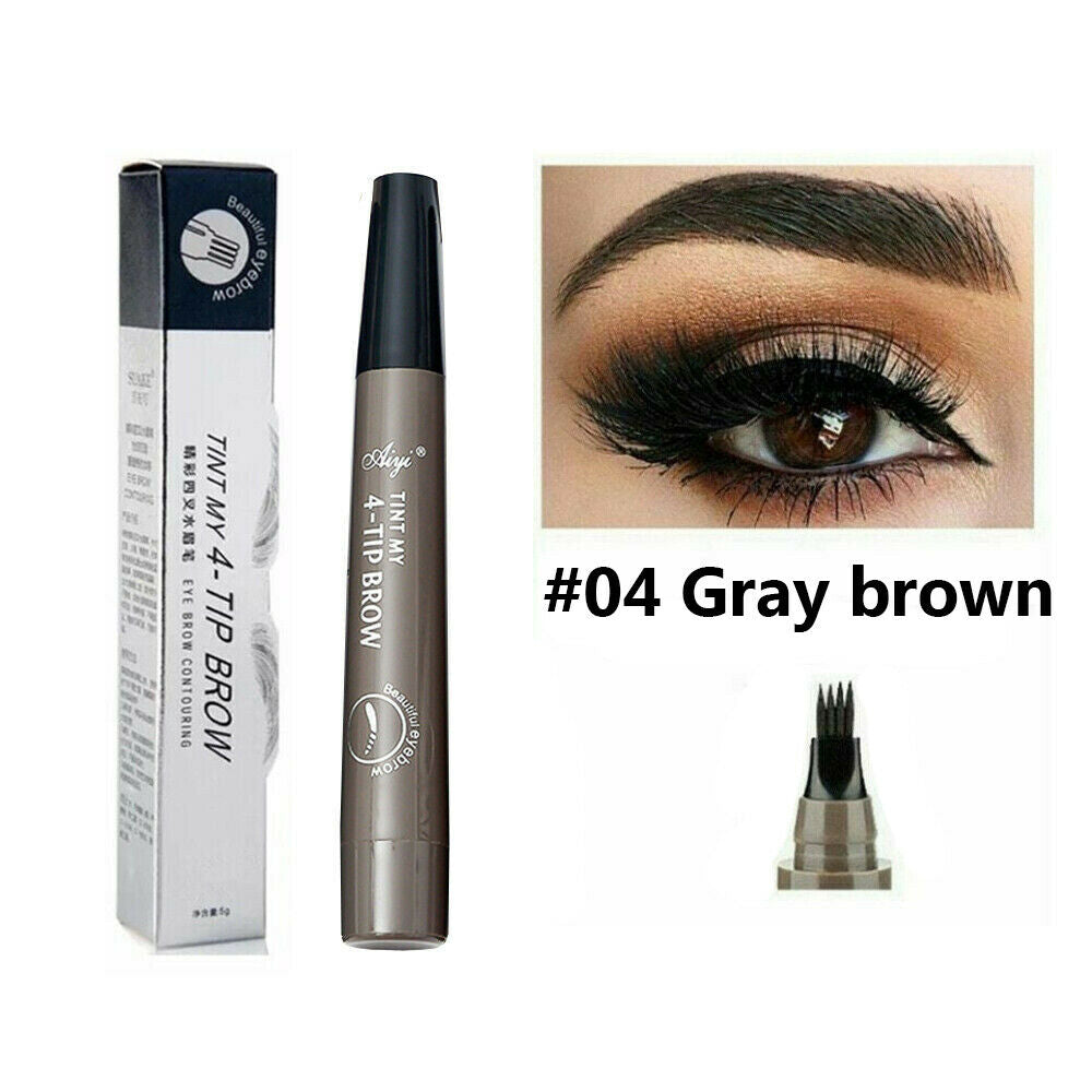 Four-Claw Bifurcated Liquid Long-Lasting Waterproof Eyebrow Pencil