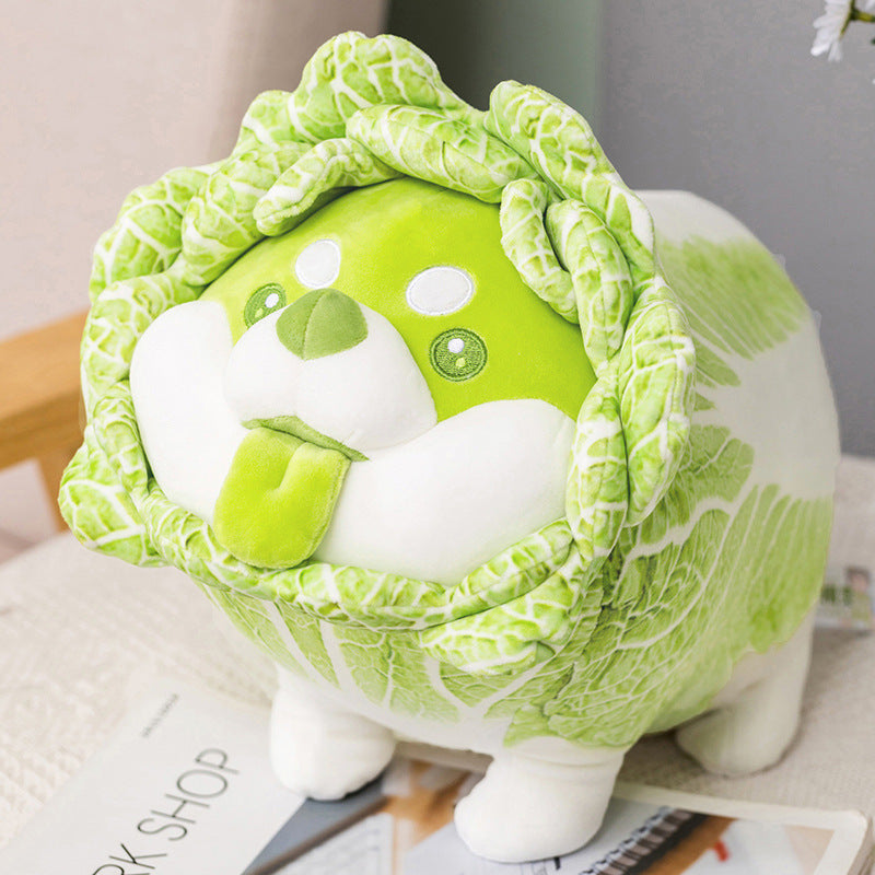 Vegetable Elf Dog Plush Doll Sleeping Pillow